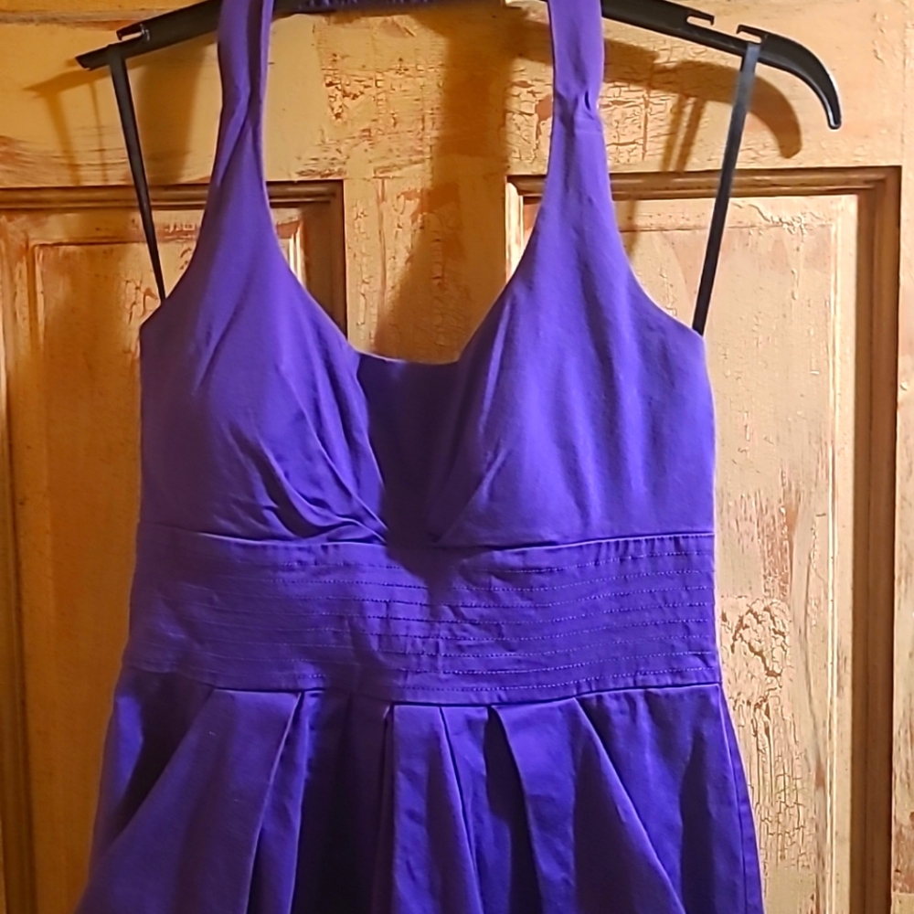 Purple sun dress